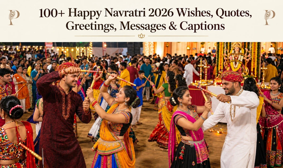100+ Happy Navratri 2026 Wishes, Quotes, Greetings, Messages & Captions