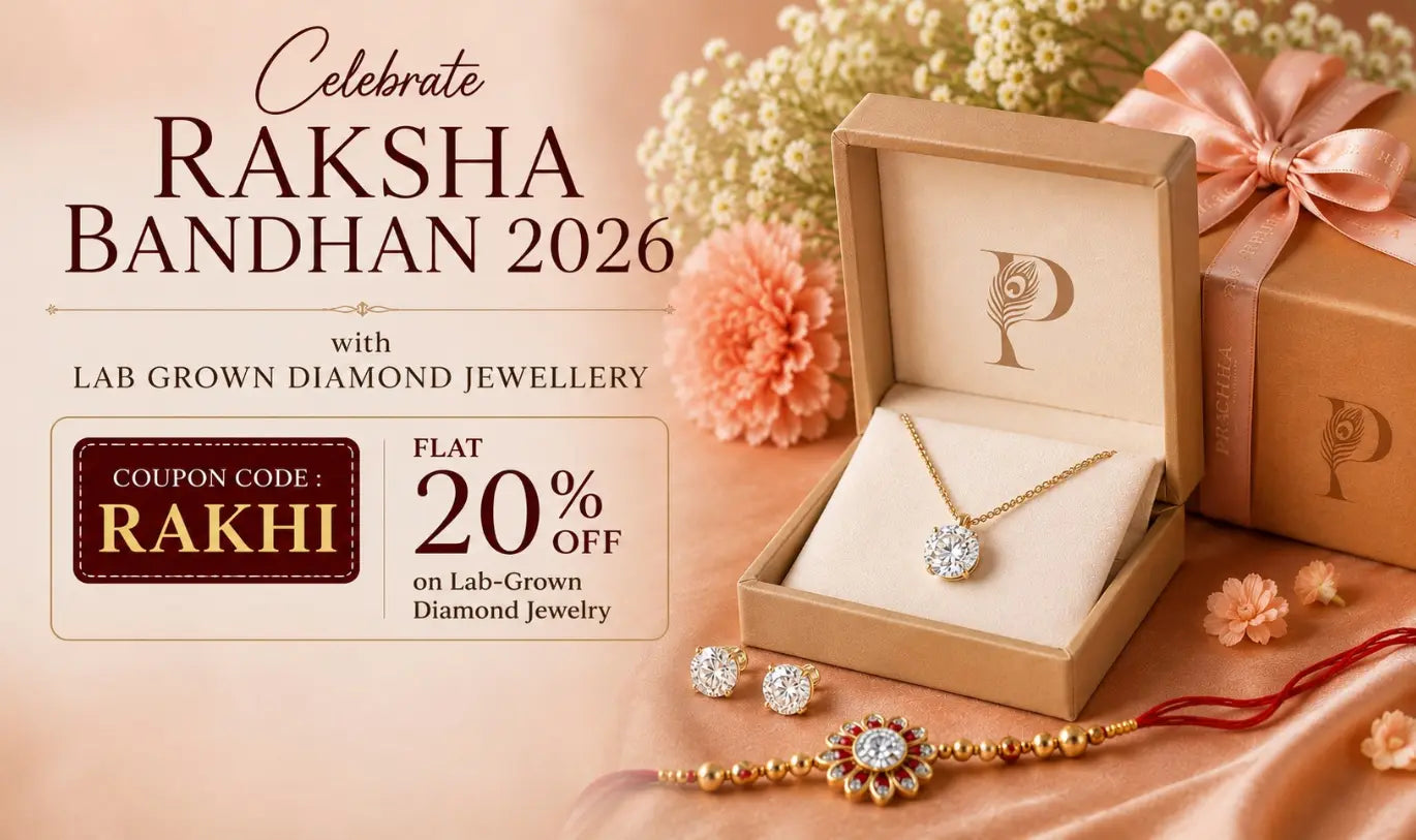 Celebrate Raksha Bandhan 2026 with Lab Grown Diamond Jewellery