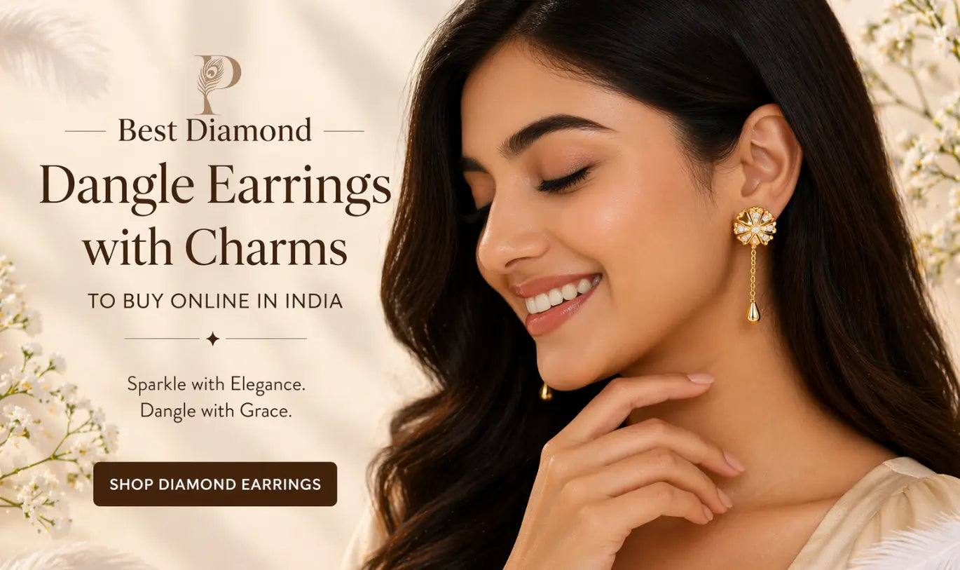 Best Diamond Dangle Earrings with Charms to Buy Online in India 2026