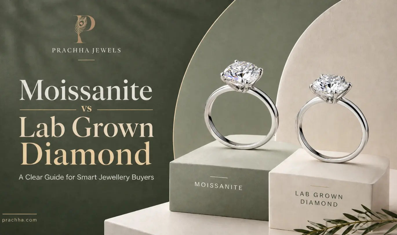 Moissanite vs Lab Grown Diamond: A Brutally Honest Comparison for Indian Brides