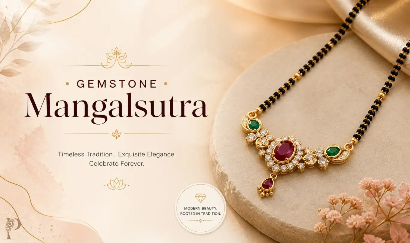Gemstone Mangalsutra: Meaning, Stones, Designs & Buying Guide 2026