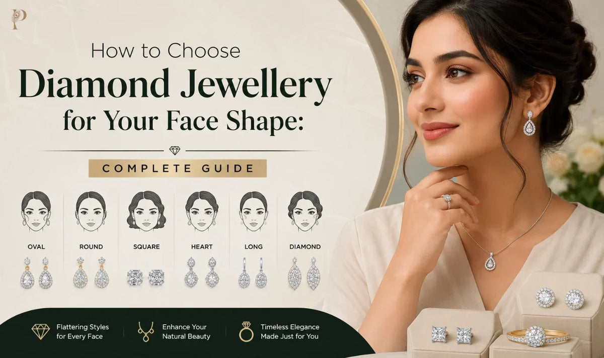 How to Choose Diamond Jewellery for Your Face Shape: Complete Guide