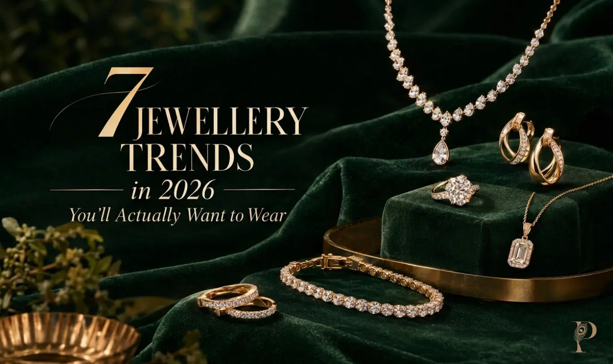 7 jewellery trends in 2026 including lab-grown diamond jewellery and modern Indian designs