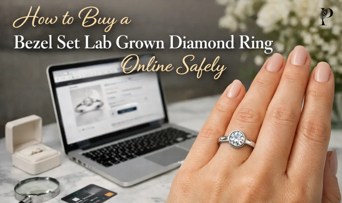 How to Buy a Bezel Set Lab Grown Diamond Ring Online Safely
