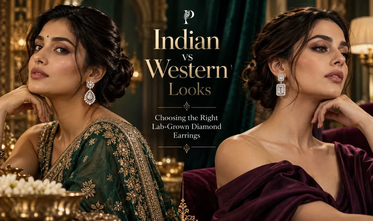 Indian vs Western Looks: Choosing the Right Lab-Grown Diamond Earrings