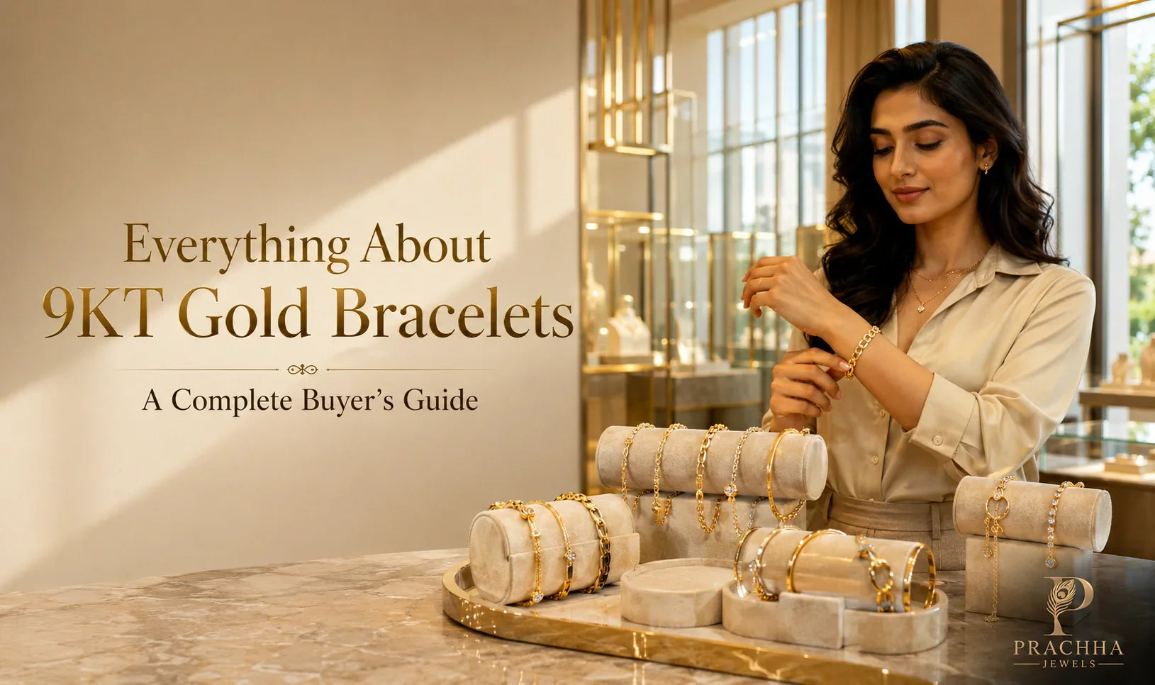Everything About 9KT Gold Bracelets: A Complete Buyer’s Guide