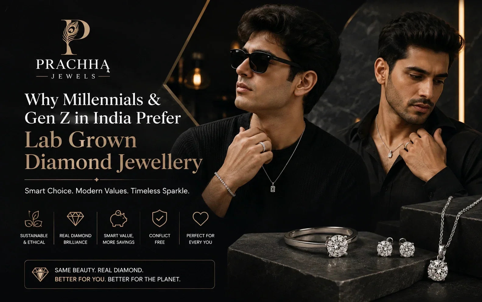 Why Millennials & Gen Z in India Prefer Lab Grown Diamond Jewellery