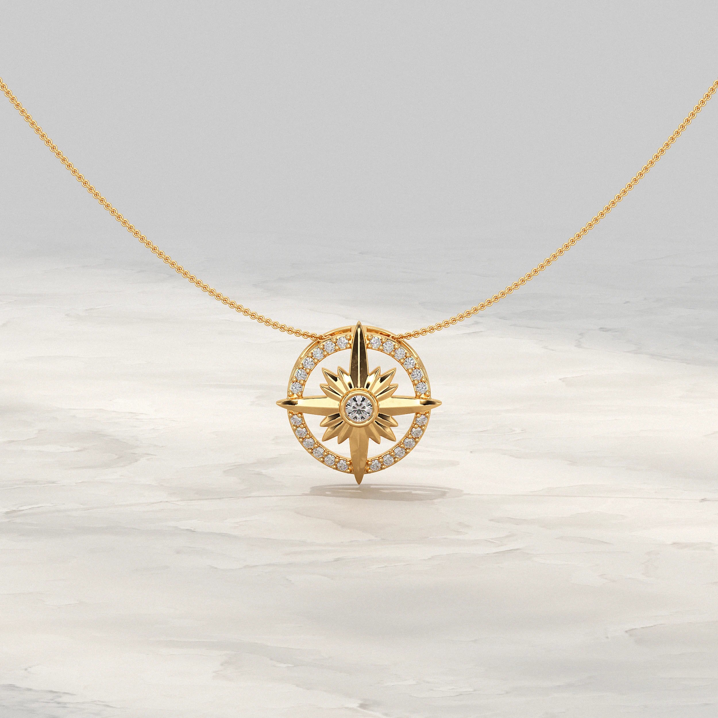 North Star Lab Diamond Pendant Pendant