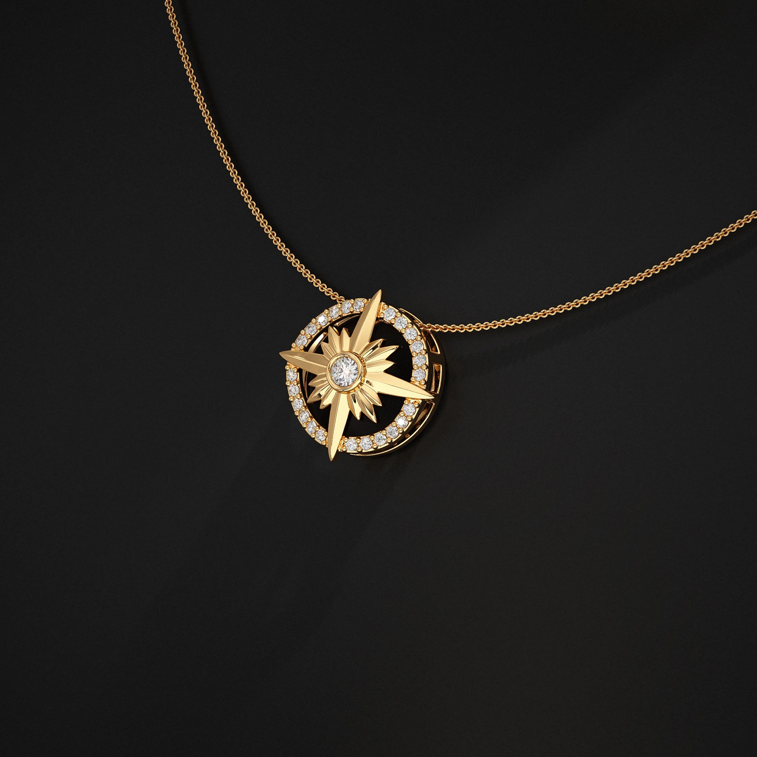 North Star Lab Diamond Pendant Pendant