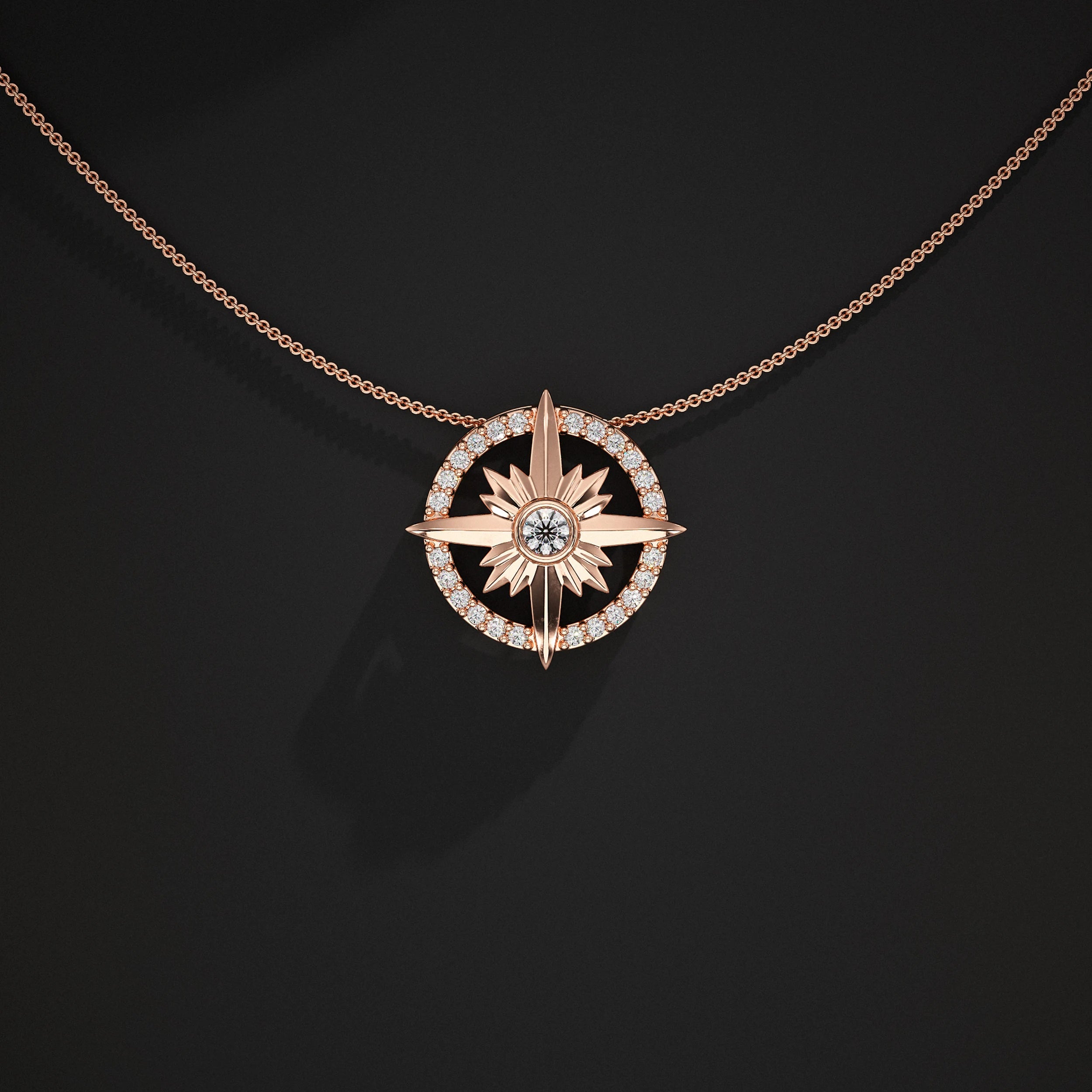 North Star Lab Diamond Pendant Pendant