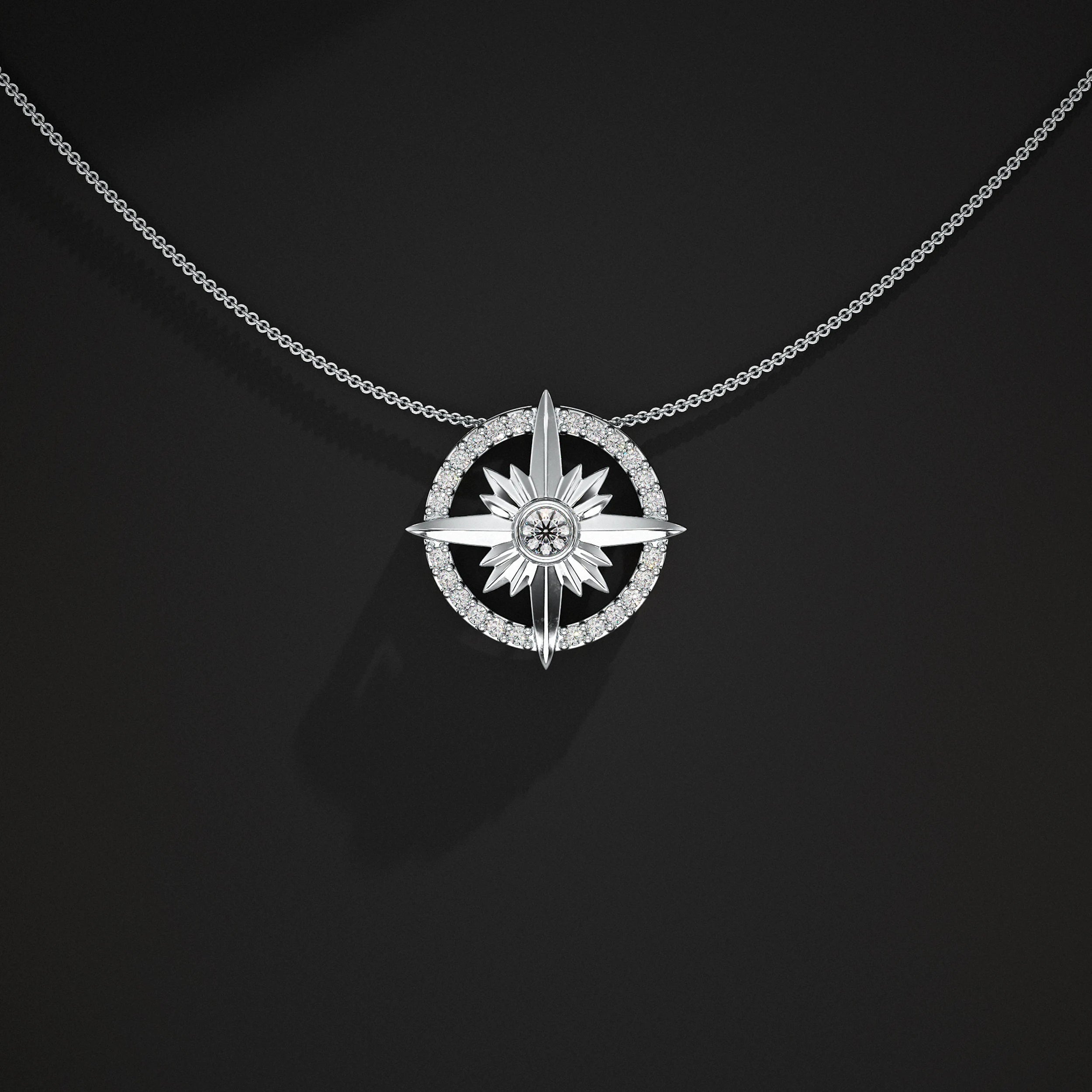 North Star Lab Diamond Pendant Pendant