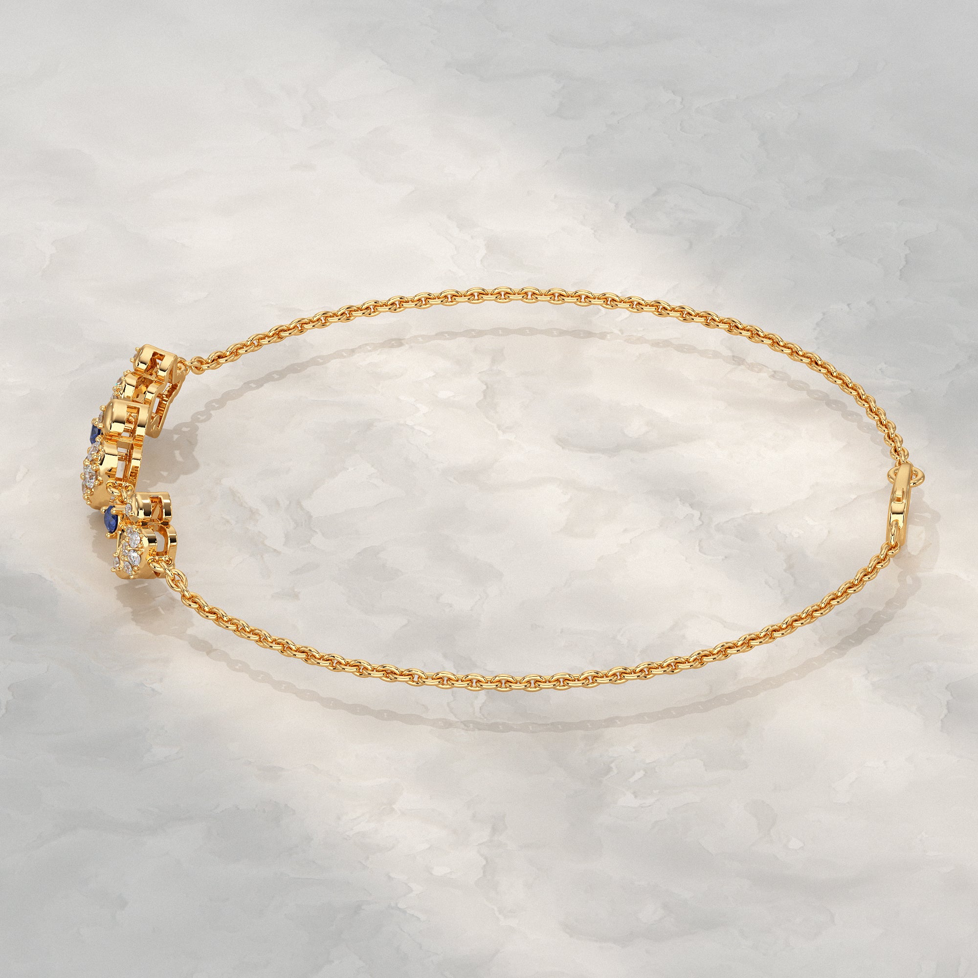 Three Flower Bracelet For Women Bracelet