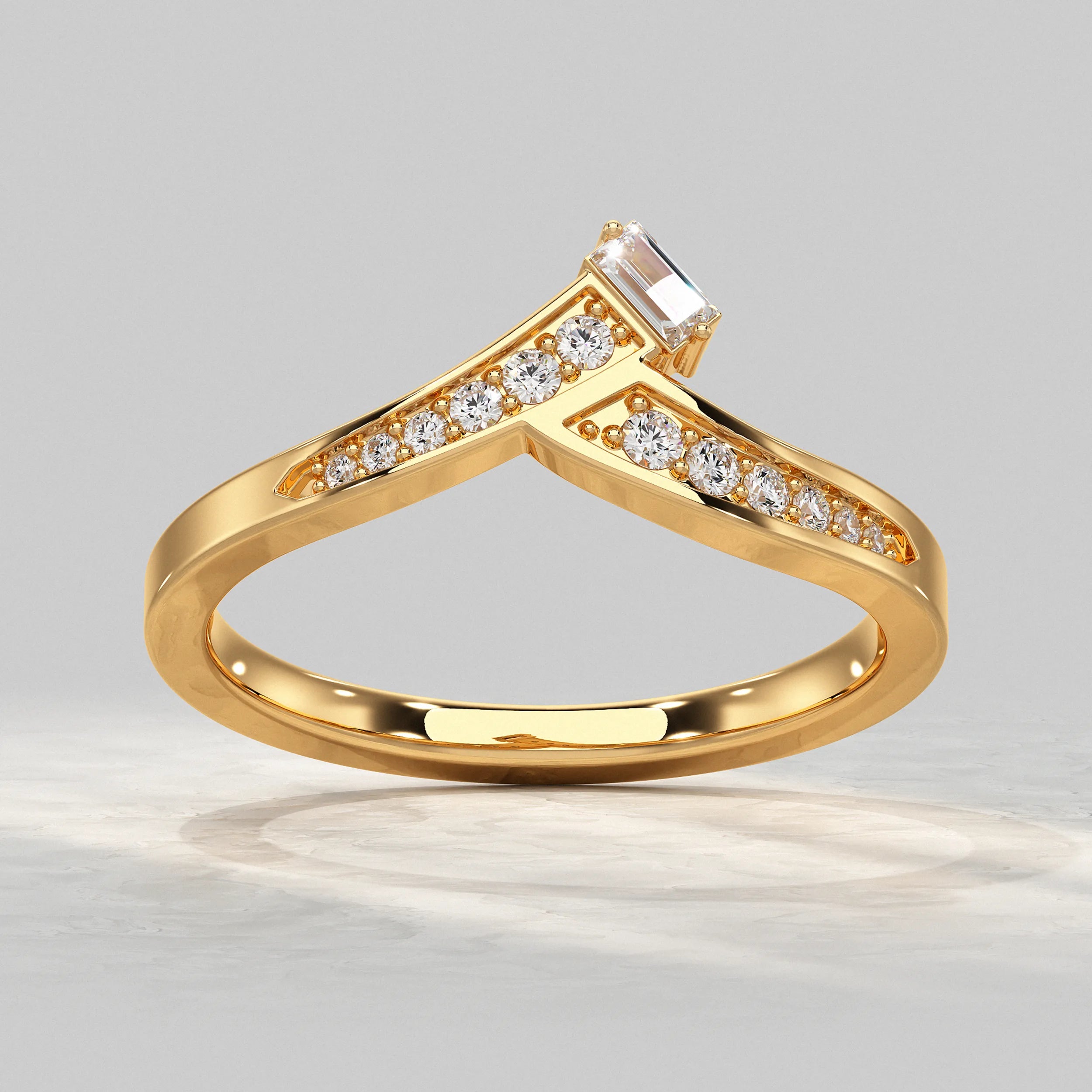 Eternal Twist Lab Diamond Ring Rings