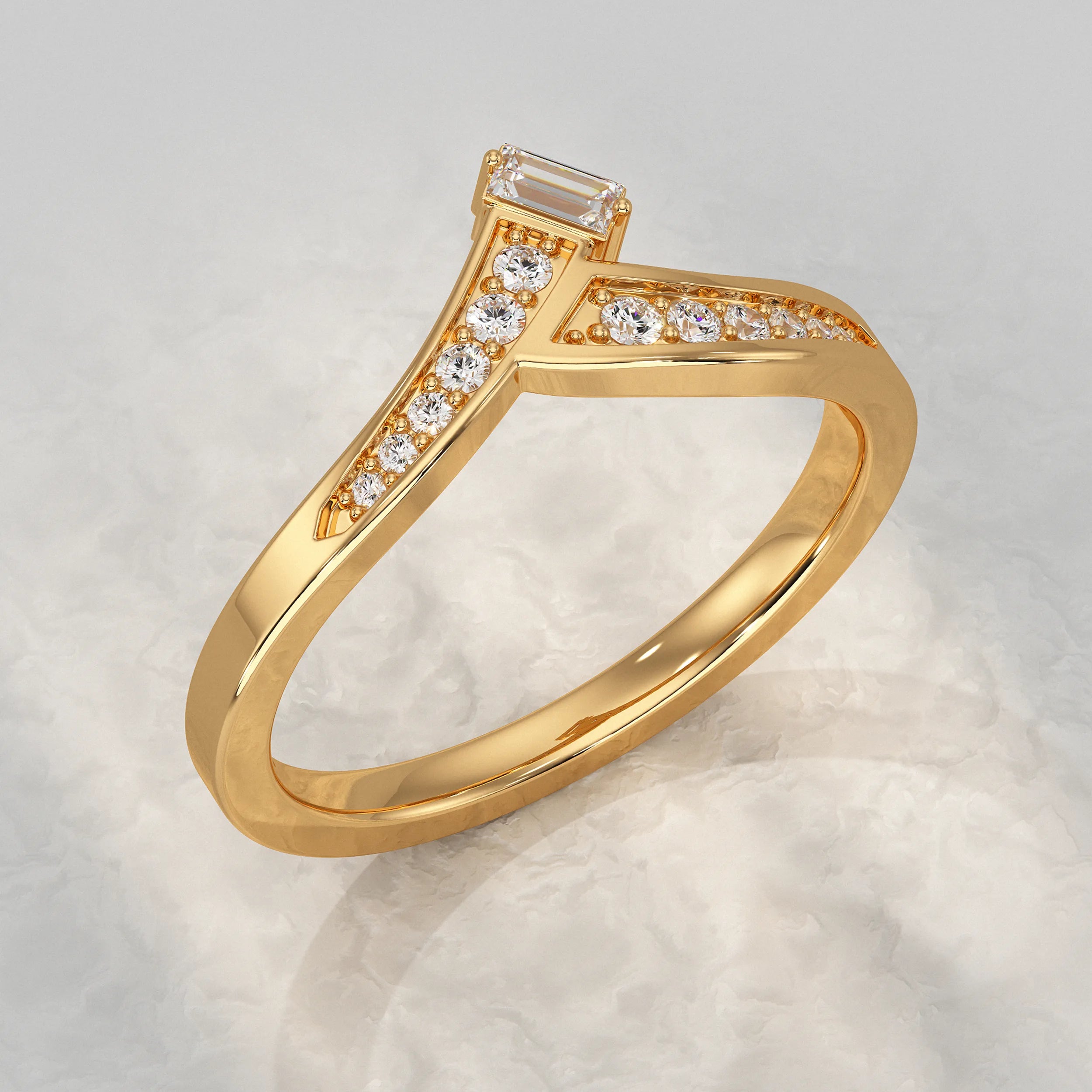 Eternal Twist Lab Diamond Ring Rings