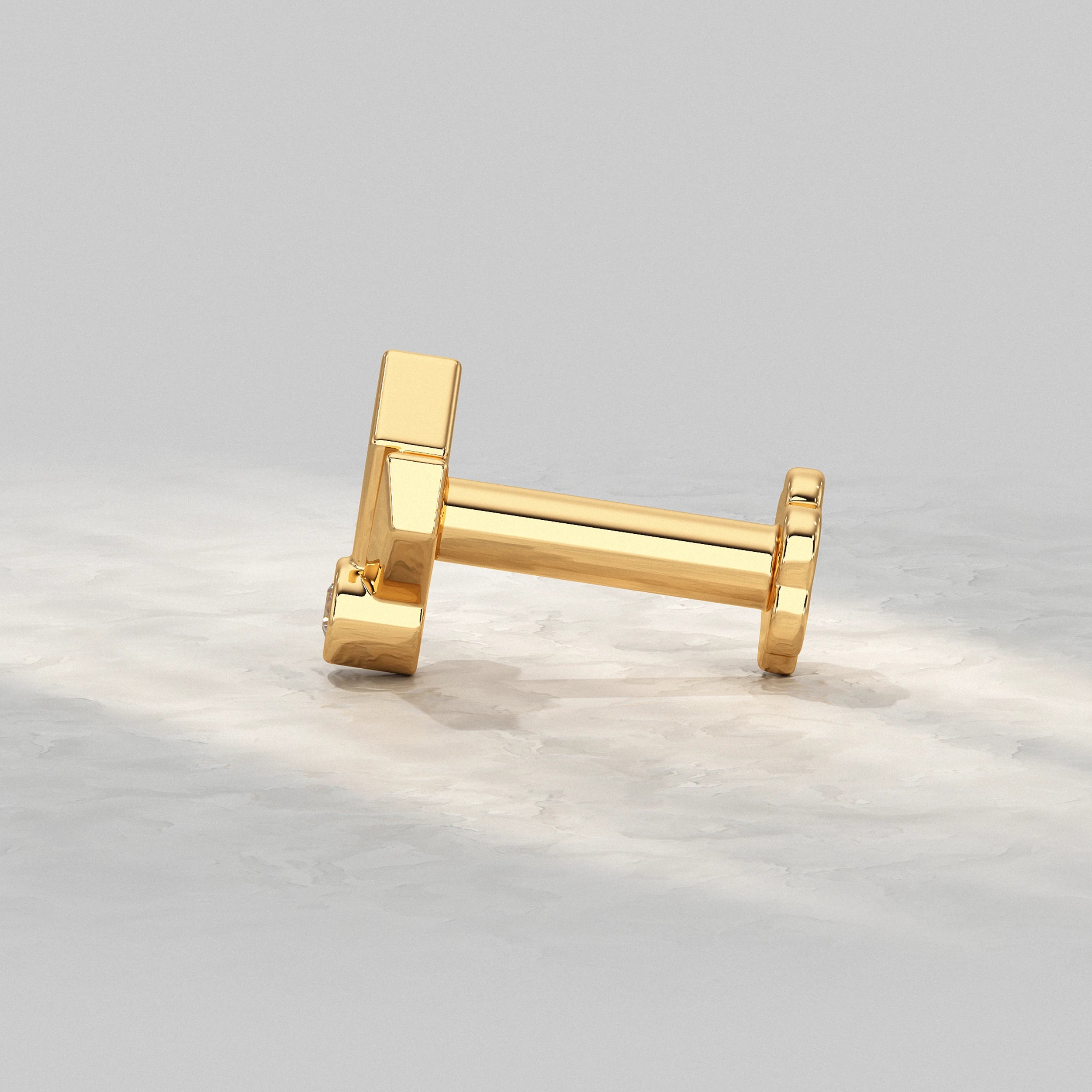 Crown Prism Diamond Nose Pin Nose Pin