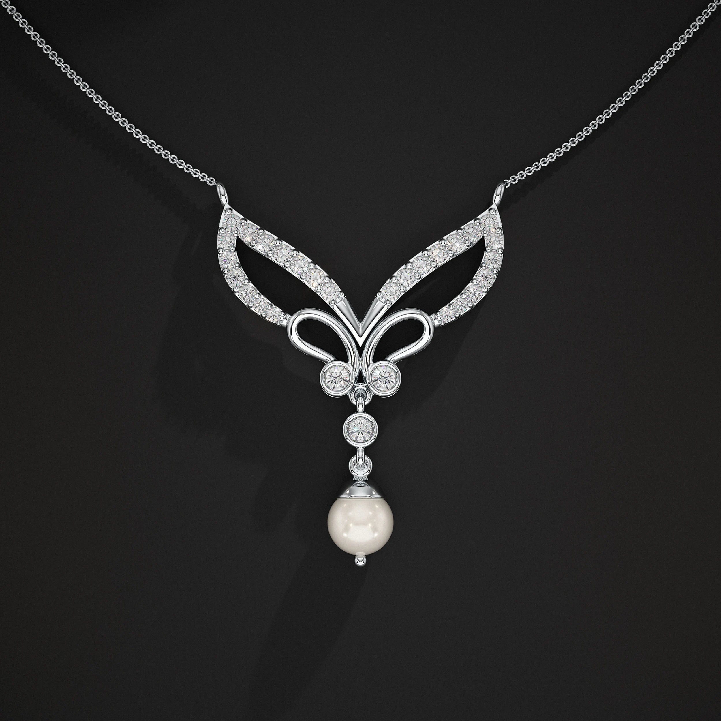 Wing Drop And Dangle Pendant Pendant