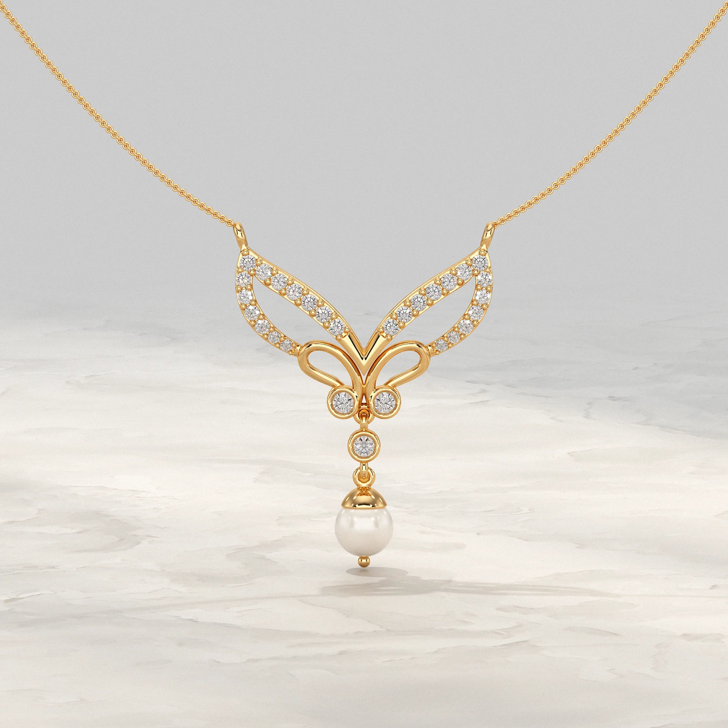 Wing Drop And Dangle Pendant Pendant