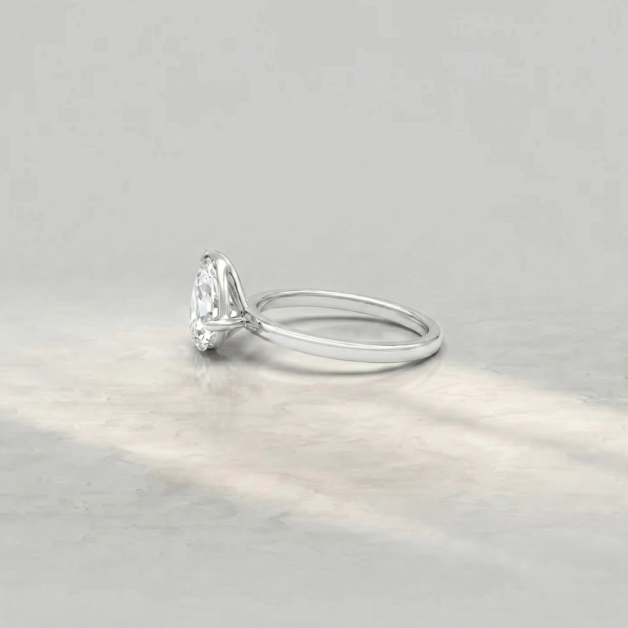 Pear Lab Diamond Toi Et Moi Engagement Ring Rings