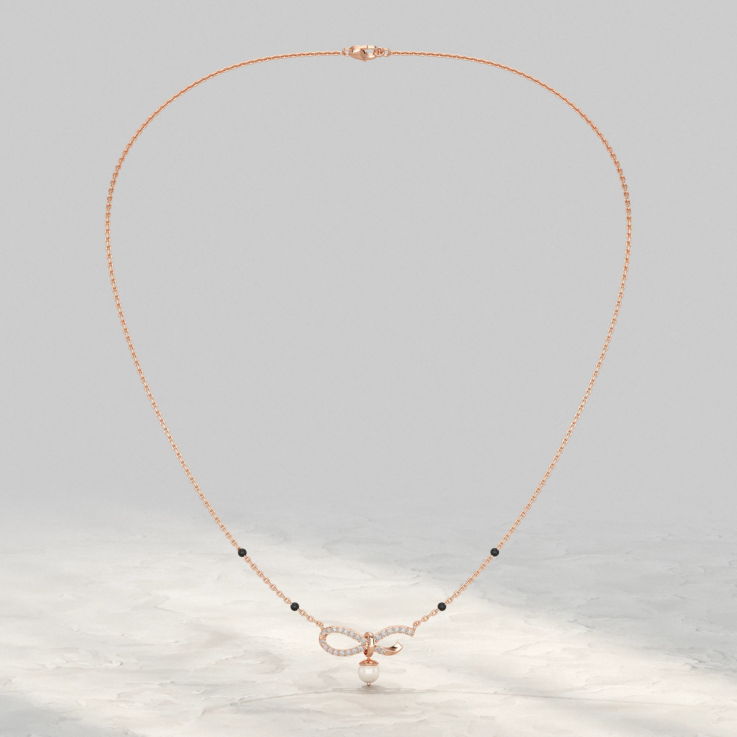 Infinity Lab Diamond Mangalsutra Mangal Sutra