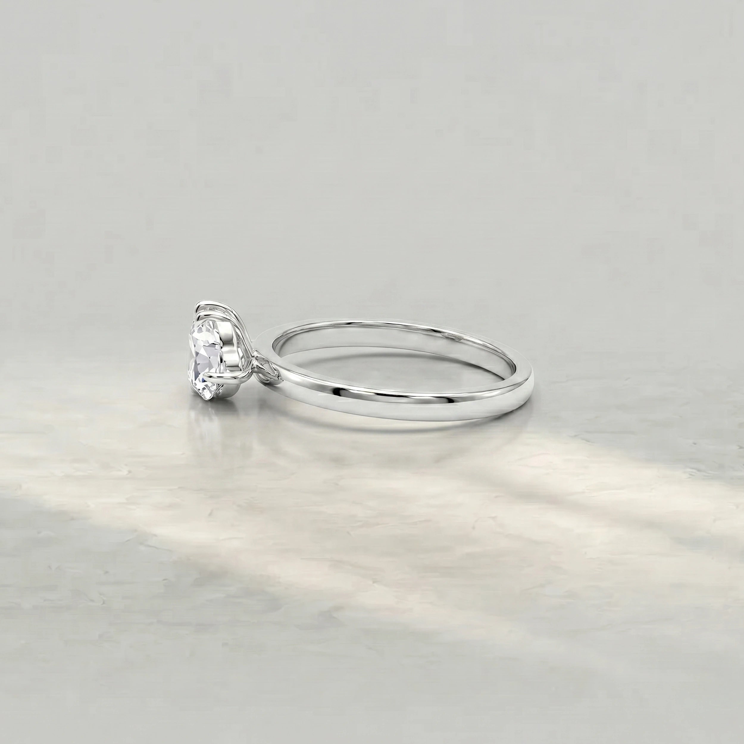 Heart Cut Lab Diamond Toi Et Moi Ring Rings
