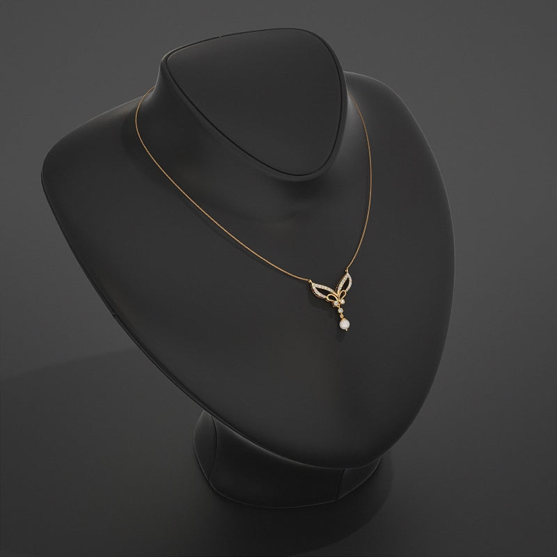 Wing Drop And Dangle Pendant
